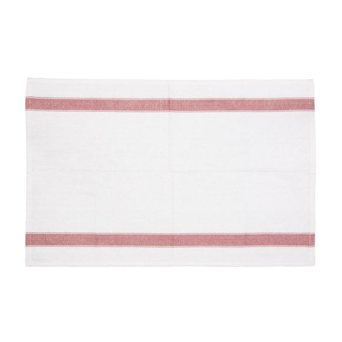 Vogue zware kwaliteit polykatoen theedoek rood 76 x 51cm