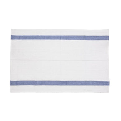 Vogue zware kwaliteit polykatoen theedoek blauw 76 x 51cm