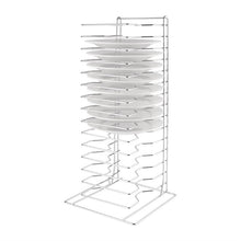 Afbeelding in Gallery-weergave laden, Vogue pizza pan stapelrek 15 sleuven