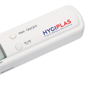 Hygiplas koeling/vriezer thermometer met alarm