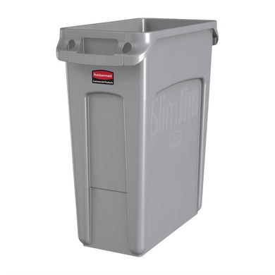 Rubbermaid Slim Jim container met luchtsleuven 60L