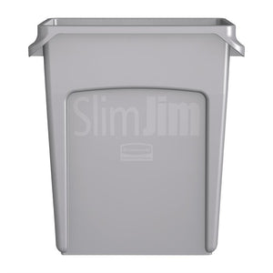 Rubbermaid Slim Jim container met luchtsleuven 60L