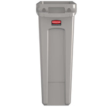 Afbeelding in Gallery-weergave laden, Rubbermaid Slim Jim container met luchtsleuven 60L