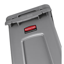 Afbeelding in Gallery-weergave laden, Rubbermaid Slim Jim container met luchtsleuven 60L