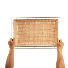 Afbeelding in Gallery-weergave laden, Olympia stapelbare polyrotan mand met frame GN 1/1