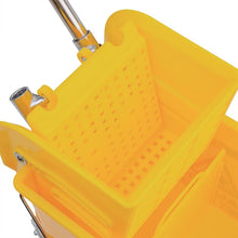 Afbeelding in Gallery-weergave laden, Jantex Kentucky rolemmer met wringer geel 20L