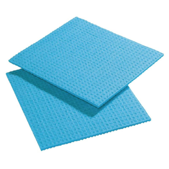 Spongyl sponsdoekje blauw (10 stuks)
