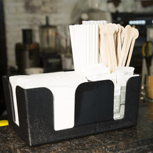 Afbeelding in Gallery-weergave laden, Olympia kristallon plastic bar caddy zwart