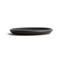 Afbeelding in Gallery-weergave laden, Olympia Canvas ronde borden met smalle rand groen 18cm (6 stuks)