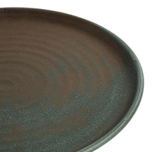 Afbeelding in Gallery-weergave laden, Olympia Canvas ronde borden met smalle rand groen 26,5cm (6 stuks)