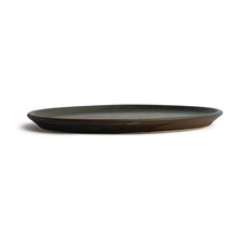 Afbeelding in Gallery-weergave laden, Olympia Canvas ronde borden met smalle rand groen 26,5cm (6 stuks)