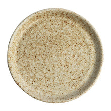 Afbeelding in Gallery-weergave laden, Olympia Canvas ronde borden met smalle rand créme 18cm (6 stuks)