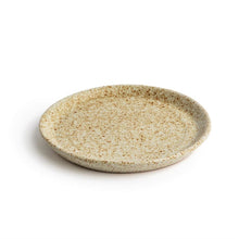 Afbeelding in Gallery-weergave laden, Olympia Canvas ronde borden met smalle rand créme 18cm (6 stuks)