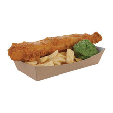 Afbeelding in Gallery-weergave laden, Colpac grote kraft voedselbakjes composteerbaar 22cm (250 stuks)