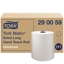 Afbeelding in Gallery-weergave laden, Tork Matic extra lange handdoekrollen 1-laags 280m (6 stuks)