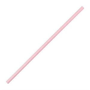 Fiesta Compostable composteerbare papieren rietjes roze (250 stuks)