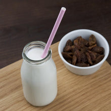 Afbeelding in Gallery-weergave laden, Fiesta Compostable composteerbare papieren rietjes roze (250 stuks)