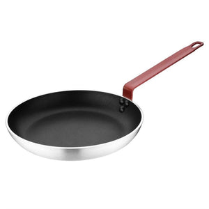 Hygiplas Teflon Platinum Plus anti-aanbak koekenpan 28cm rood handvat