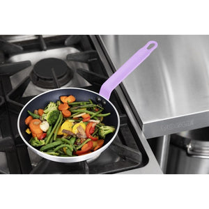 Hygiplas Teflon Platinum Plus anti-aanbak koekenpan 240mm groen paars