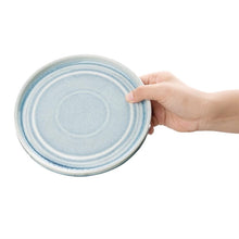 Afbeelding in Gallery-weergave laden, Olympia Cavolo plat rond bord ijsblauw 18cm (6 stuks)