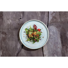Afbeelding in Gallery-weergave laden, Olympia Cavolo plat rond bord ijsblauw 22cm (6 stuks)