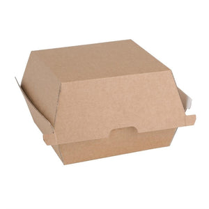 Fiesta Compostable composteerbare hamburgerdoosjes kraft klein (200 stuks)