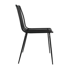 Afbeelding in Gallery-weergave laden, Bolero RVS eetkamerstoelen zwart (4 stuks)