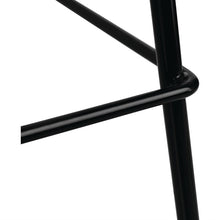 Afbeelding in Gallery-weergave laden, Bolero RVS eetkamerstoelen zwart (4 stuks)