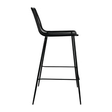 Afbeelding in Gallery-weergave laden, Bolero RVS barkruk zwart (4 stuks)
