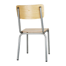 Afbeelding in Gallery-weergave laden, Bolero Cantina gegalvaniseerd stalen stoelen met houten zitting en rugleuning (4 stuks)