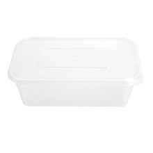 Afbeelding in Gallery-weergave laden, Premium voedselbakjes met deksel 650ml (250 stuks)