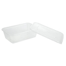 Afbeelding in Gallery-weergave laden, Premium voedselbakjes met deksel 650ml (250 stuks)