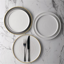 Afbeelding in Gallery-weergave laden, Churchill borden met opstaande rand 26cm wit (6 stuks)