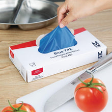 Afbeelding in Gallery-weergave laden, Nisbets Essentials poedervrije TPE handschoenen blauw M (200 stuks)