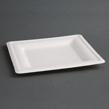 Afbeelding in Gallery-weergave laden, Fiesta Compostable composteerbare bagasse borden vierkant 204mm (50 stuks)