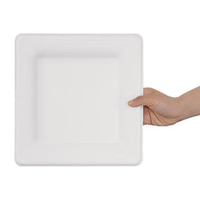 Afbeelding in Gallery-weergave laden, Fiesta Compostable composteerbare bagasse borden vierkant 261mm (50 stuks)