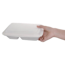 Afbeelding in Gallery-weergave laden, Fiesta Compostable composteerbare bagasse voedseldozen 2 compartimenten (200 stuks)