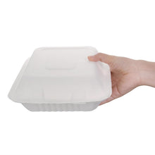 Afbeelding in Gallery-weergave laden, Fiesta Compostable composteerbare bagasse voedseldozen 223mm (200 stuks)