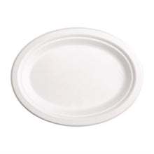 Afbeelding in Gallery-weergave laden, Fiesta Compostable composteerbare bagasse borden ovaal 198mm (50 stuks)