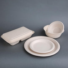 Afbeelding in Gallery-weergave laden, Fiesta Compostable composteerbare bagasse kommen rond 310ml (50 stuks)