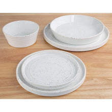 Afbeelding in Gallery-weergave laden, Olympia Cavolo platte ronde borden 22cm wit (6 stuks)
