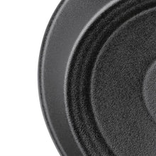 Afbeelding in Gallery-weergave laden, Olympia Cavolo zwarte platte ronde kom - 220 mm (doos 4)