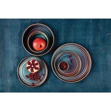 Afbeelding in Gallery-weergave laden, Olympia Cavolo platte ronde borden 22cm iriserend (6 stuks)