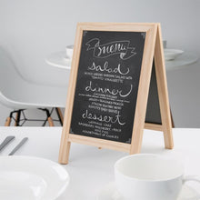 Afbeelding in Gallery-weergave laden, Olympia mini krijtbord opklapbaar 250(H) x 150(B)mm