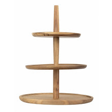 Afbeelding in Gallery-weergave laden, Olympia acaciahouten etagÃ¨re 305(Ã~) x 395(H)mm