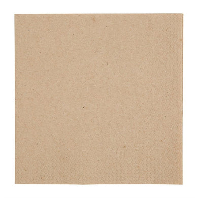 Fiesta Recyclable servetten 1/4 vouw gerecycled kraftpapier 240mm (4000 stuks)