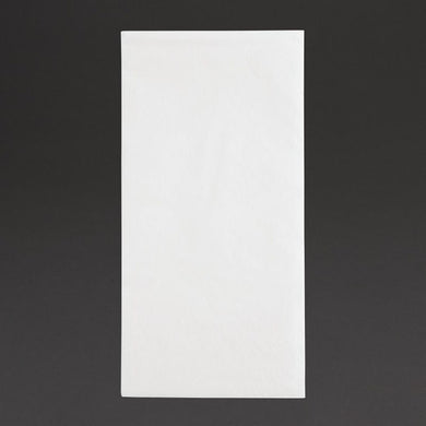 Fiesta Recyclable dinerservetten 1/8 vouw wit 400mm (2000 stuks)