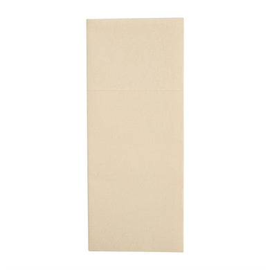 Fiesta recyclebaar premium tablin dinerservet creme 48x40cm airlaid pocket fold (pk 400)