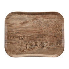 Afbeelding in Gallery-weergave laden, Cambro Century Woodgrain dienblad licht olijfhout dessin 36x46cm