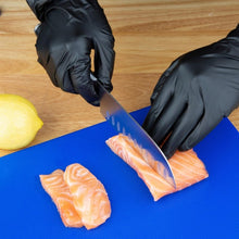 Afbeelding in Gallery-weergave laden, Hygiplas Vinyl Zwart Poedervrije Handschoen L - Verpakking 100